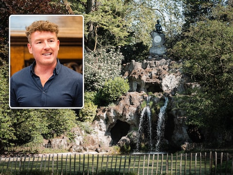 In het Citadelpark starten bodemonderzoeken om de ondergrond geschikt te maken voor waterinfiltratie. (inzet: Bram Van Braeckevelt) 