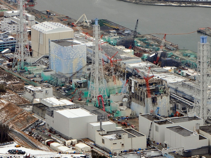 De kerncentrale van Fukushima.