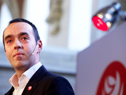 Sp.a-voorzitter Bruno Tobback.