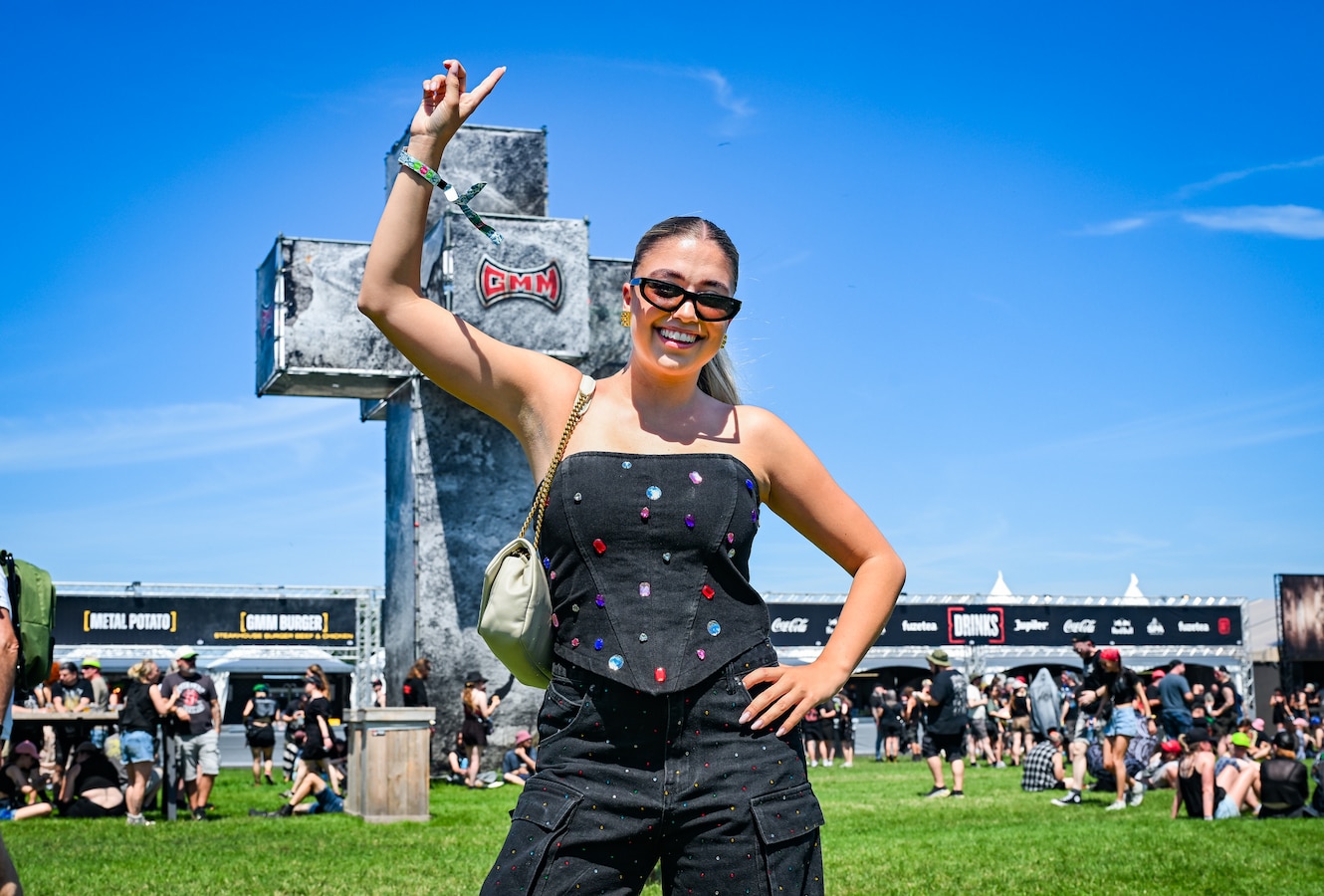 Onze festivalista Zita Wauters (21) ontdekt Graspop en onthult ook meteen  haar kleine, hilarische tattoo-geheim: “Die krijgt niemand ooit te zien” |  Foto | hln.be