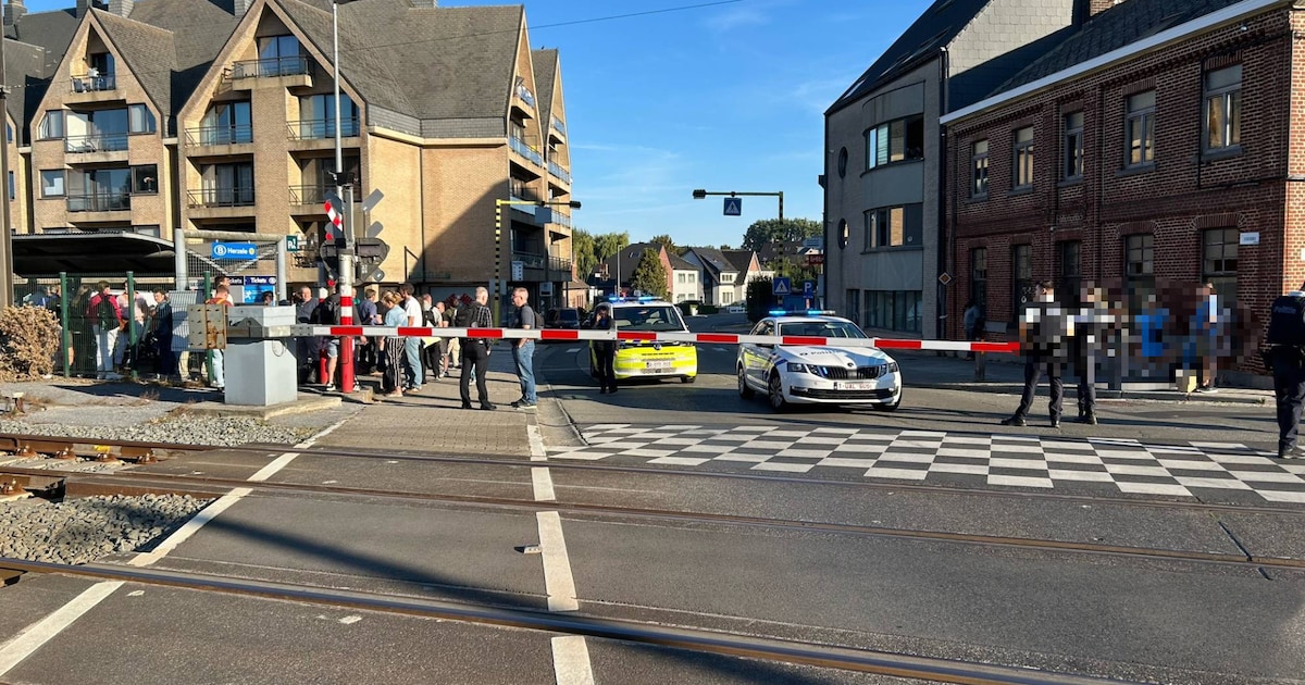 Spooroverweg in Herzele weer vrij na hinder door personen op de sporen ...