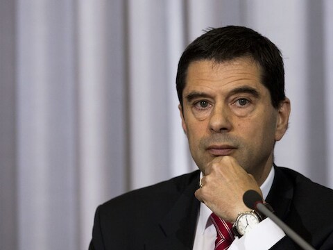 Vitor Gaspar, Portugees minister van Financiën.