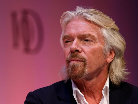 Zakentycoon Richard Branson.