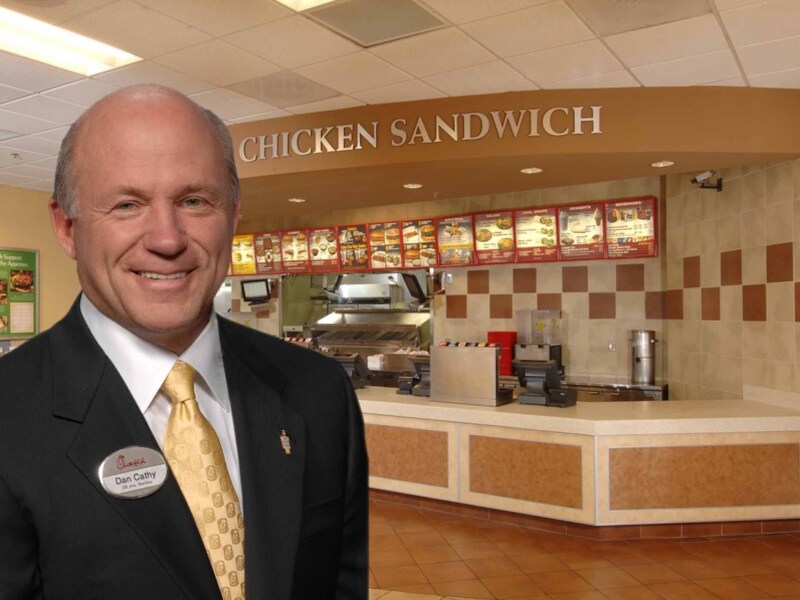 Dan Cathy kreeg na zijn uitspraken de banbliksems van de holebigemeenschap over zich heen.