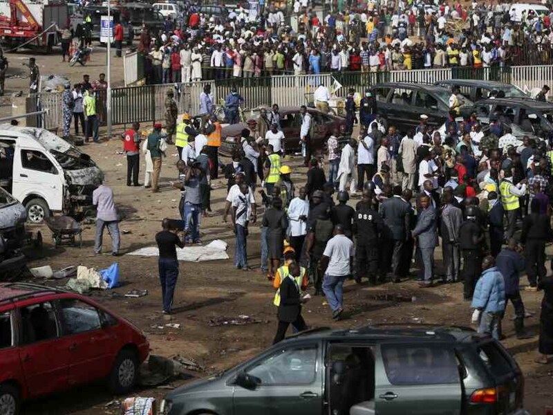 Gisteren kwamen ten minste 72 mensen op het leven bij een bomaanslag in Abuja.