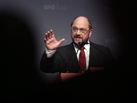 Martin Schulz, voorzitter van het Europees Parlement.