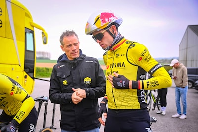 Wout van Aert daags voor terugkeer over afscheid van Grischa Niermann: “Ik was graag met hem blijven samenwerken”