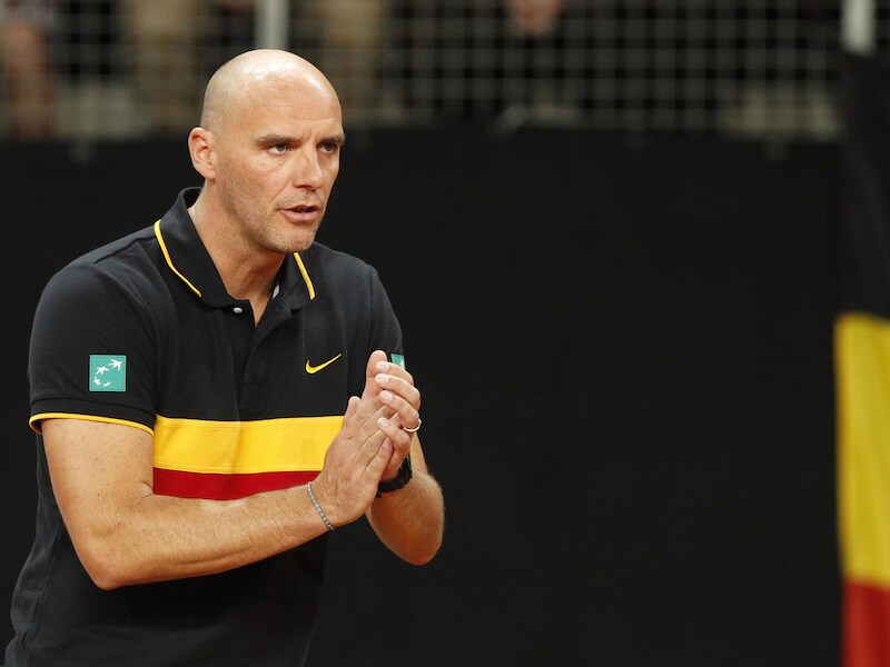 Davis Cup-kapitein Johan Van Herck weet eindelijk waar zijn mannen Oekraïne bekampen