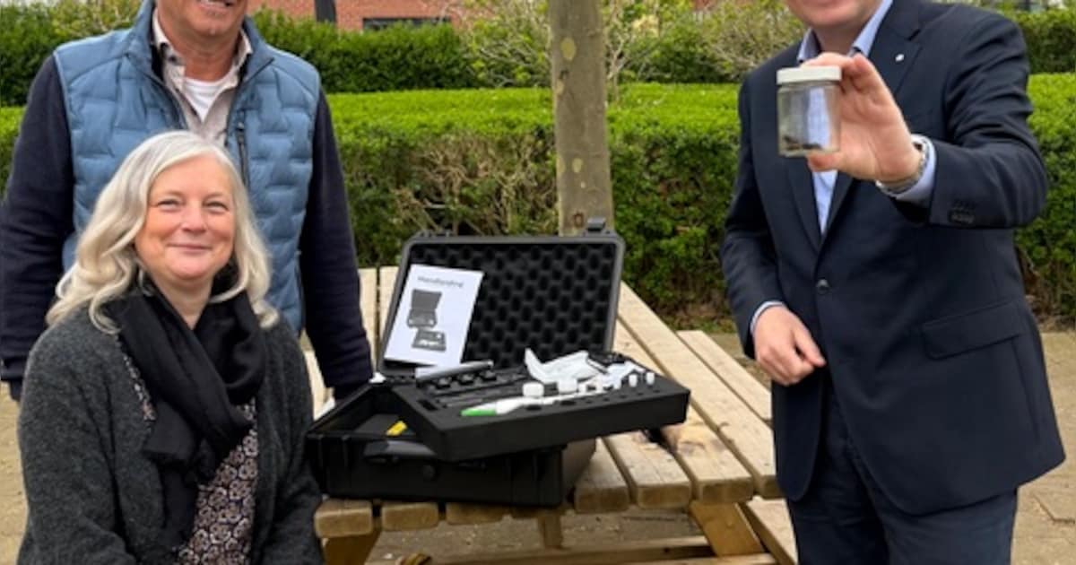 Vespa Watchers Middenkust en stad Oostende zetten technologie in om Aziatische hoornaar te volgen