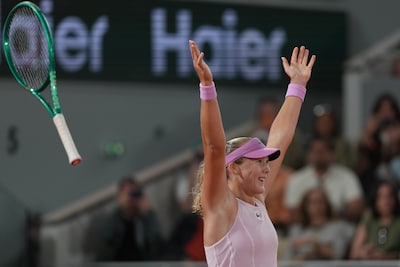 Roland Garros: Mirra Andreeva plaatst zich voor haar eerste grandslamfinale