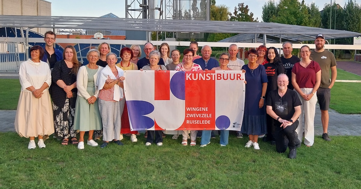 Meer dan 40 lokale kunstenaars zetten hun deuren open tijdens KUNSTBUUR in Wingene, Zwevezele en Rui