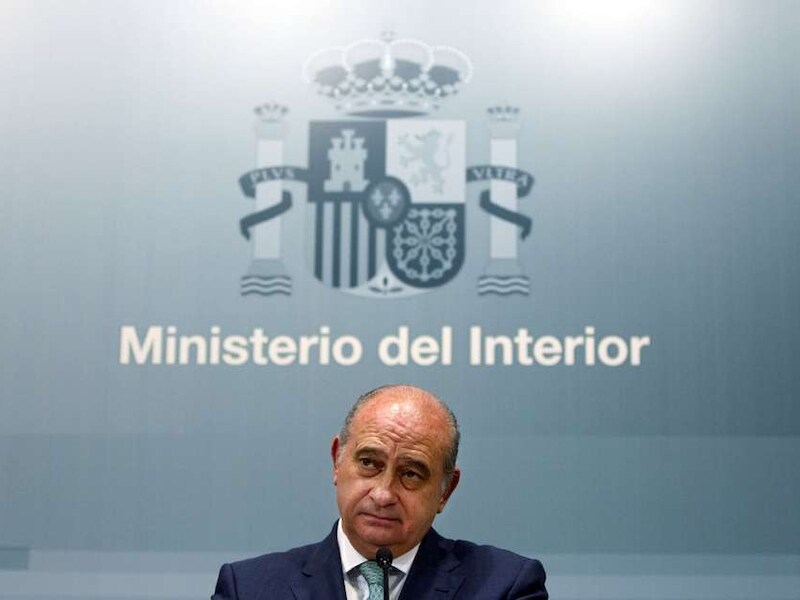 De Spaanse minister van Binnenlandse Zaken orge Fernández Díaz.
