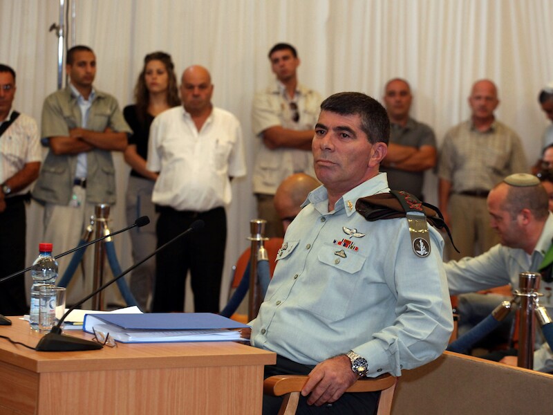 De Israëlische generaal Gabi Ashkenazi.
