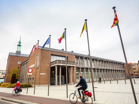 Het districtshuis van Merksem.