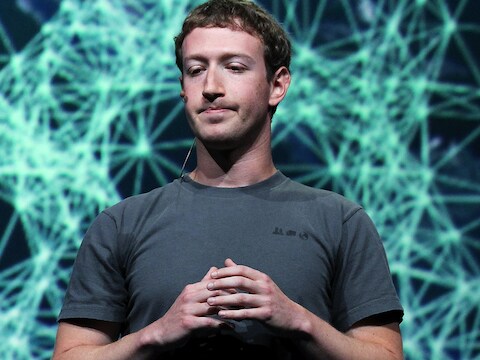 Facebook-CEO Mark Zuckerberg.