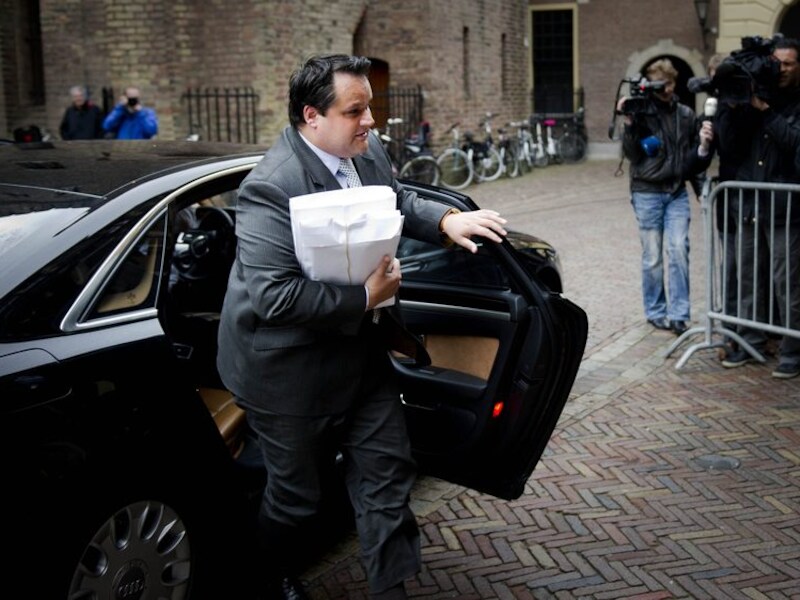 De Nederlandse minister van Financiën Jan Kees de Jager.
