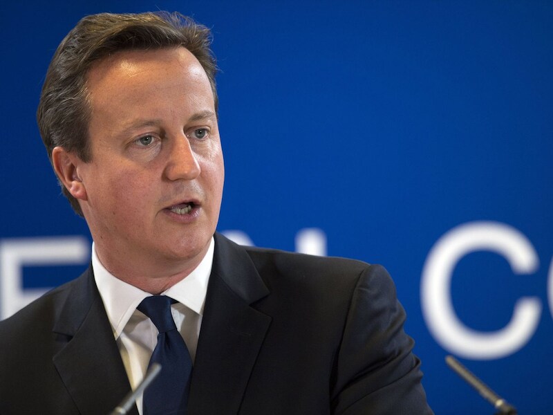 David Cameron stemde vandaag tegen de voordracht van Jean-Claude Juncker.