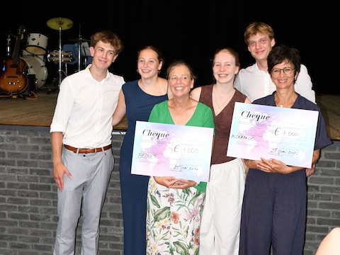 Cheque-uitreiking Den Avond