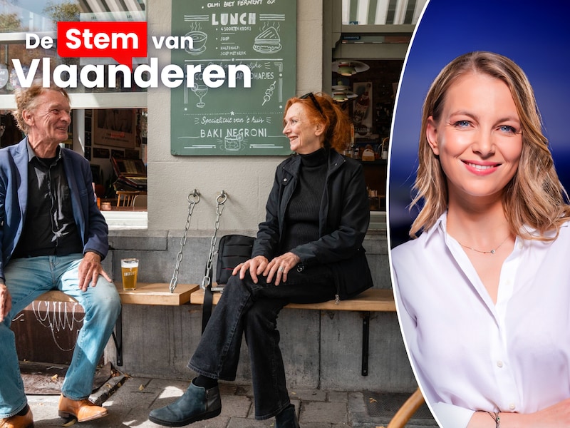 Inzet: VTM NIEUWS-journaliste en ‘Stem van Vlaanderen’-gezicht Hannelore Simoens die het onderzoek opvolgde.
