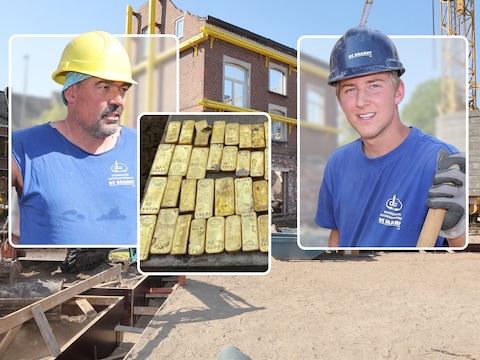 Mario en Kobe botsten in Dendermonde op 9 miljoen euro aan goud.