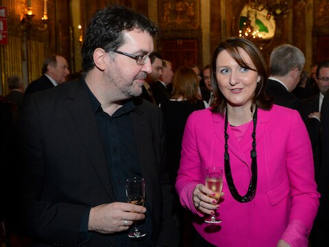 Wouter Van Besien naast Gwendolyn Rutten.