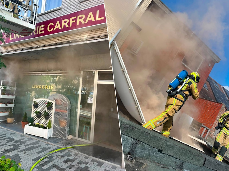 Brand in lingeriewinkel in Kapelle-op-den-Bos