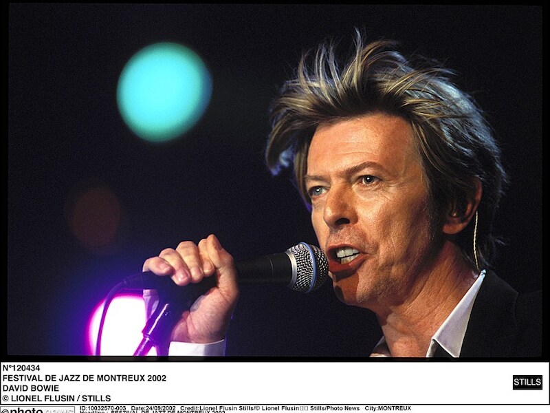 Zanger David Bowie.