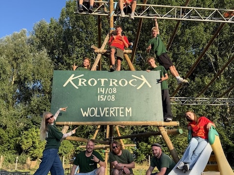 Het team achter Krotrock maakt zich op voor de 30ste verjaardag van het festival.