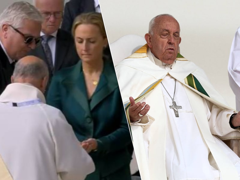 Paus Franciscus wijkt opnieuw af van zijn tekst voor opvallende oproep: “Deze ziekte van misbruik moet worden genezen”