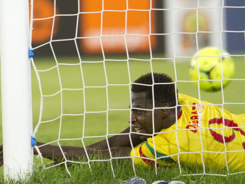 Diabaté scoorde de twee goals tegen Ghana.