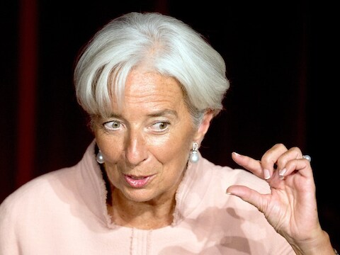 IMF-topvrouw Lagarde geeft het aan, de economie in de eurozone zal volgend jaar licht groeien.
