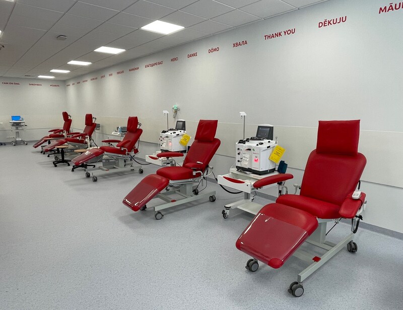 Rode Kruis-Vlaanderen opent eerste donorcentrum aan de kust: “Uurtje ...
