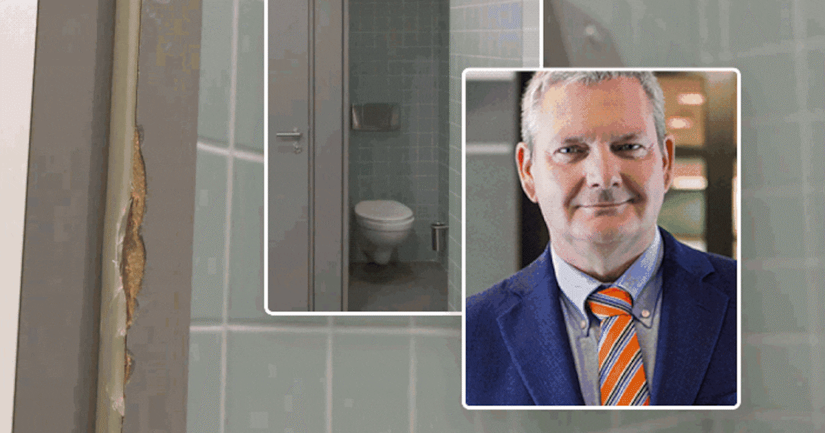 Vlaams Parlement gaat slot onderzoeken van toilet waarin Vlaams Belang ...