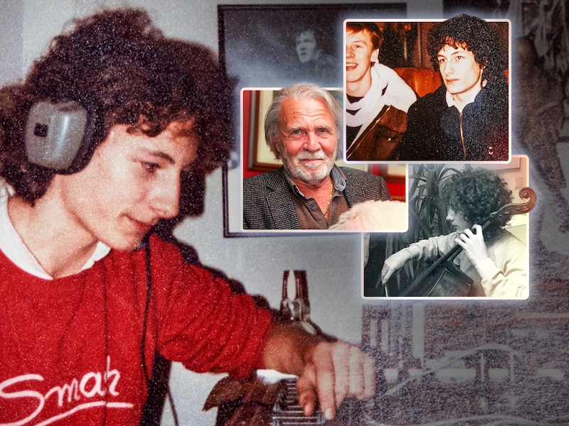 Gert Verhulst op zijn zestiende (1984).