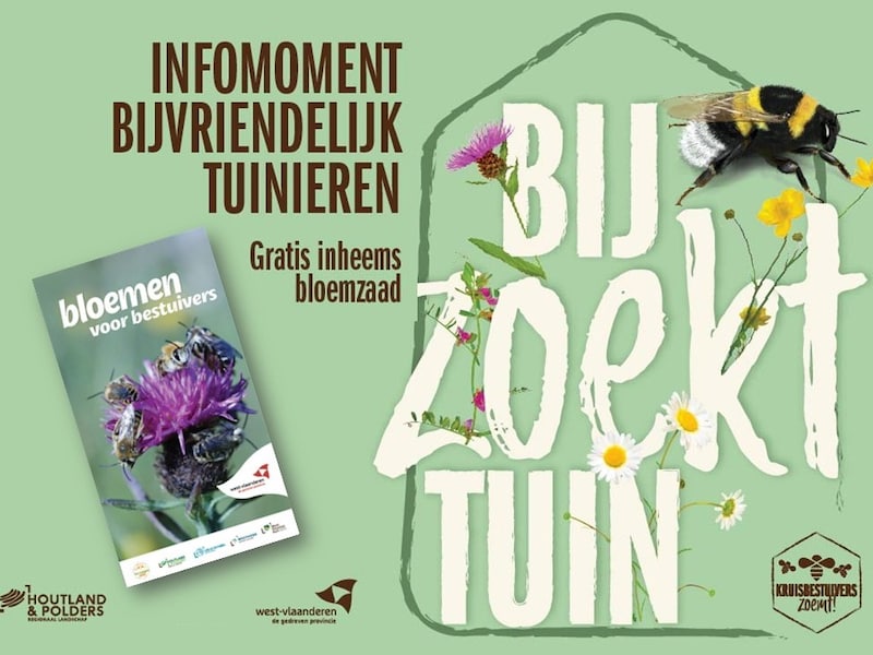 Infoavond 'Bij zoekt tuin'