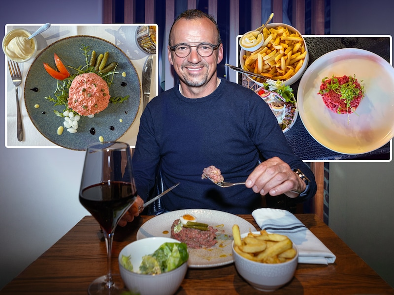 Luc Bellings proeft steak tartaar: “Frieten in versleten vet” en “vlees verkracht met azijn”, maar één zaak krijgt 10/10