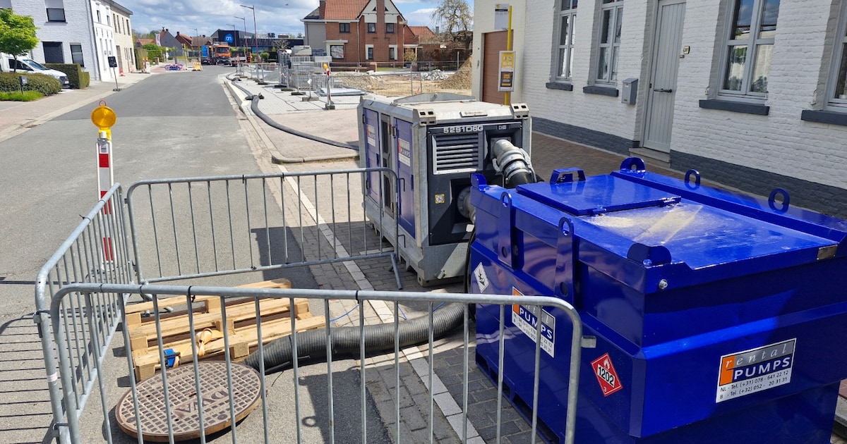 Beton in rioleringsbuis uitfrezen gaat te traag: Aalterstraat moet weer ...