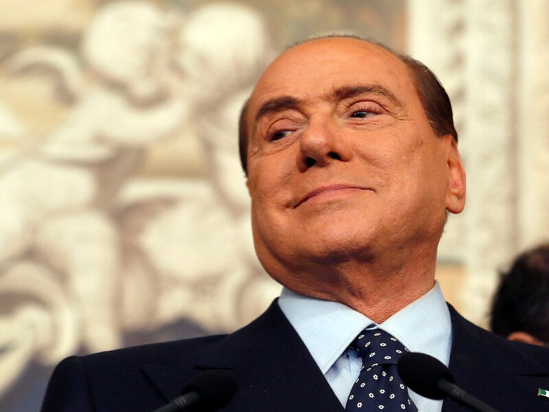 Silvio Berlusconi.