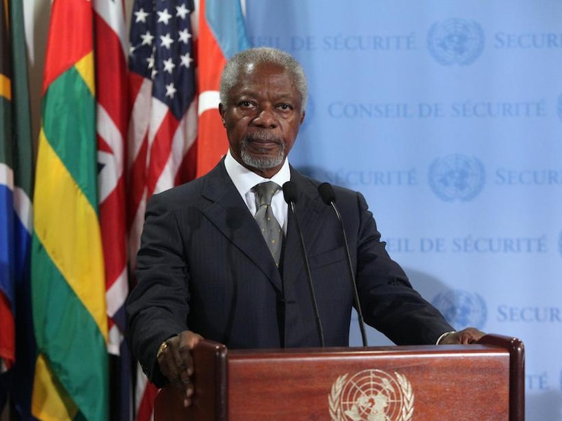 Kofi Annan.