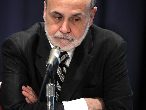 Ben Bernanke blijft voorzichtig over de Amerikaanse arbeidsmarkt.