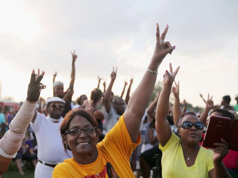 Michael Brown senior wil een dag van kalmte "zodat we onze zoon kunnen begraven."