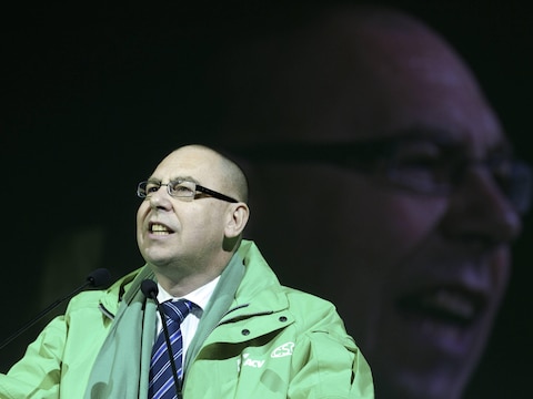 Marc Leemans, voorzitter van het ACV.