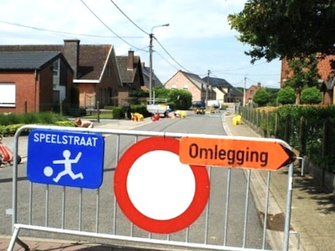 Illustratiebeeld speelstraat