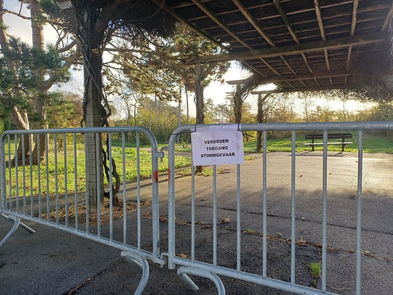 Knokke-Heist sluit alle parken tijdens doortocht storm Austen
