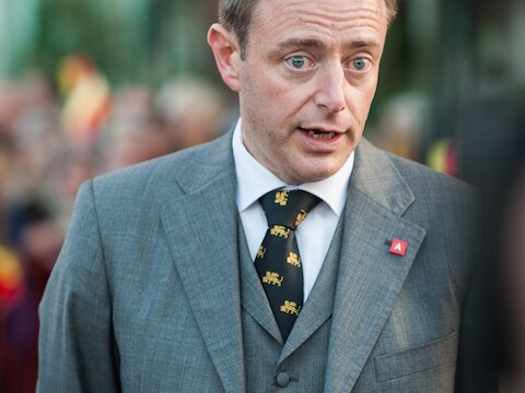 De burgemeester van Antwerpen Bart De Wever (N-VA).