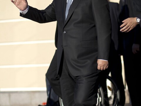 De Chinese president Xi Jinping op de G20-top.