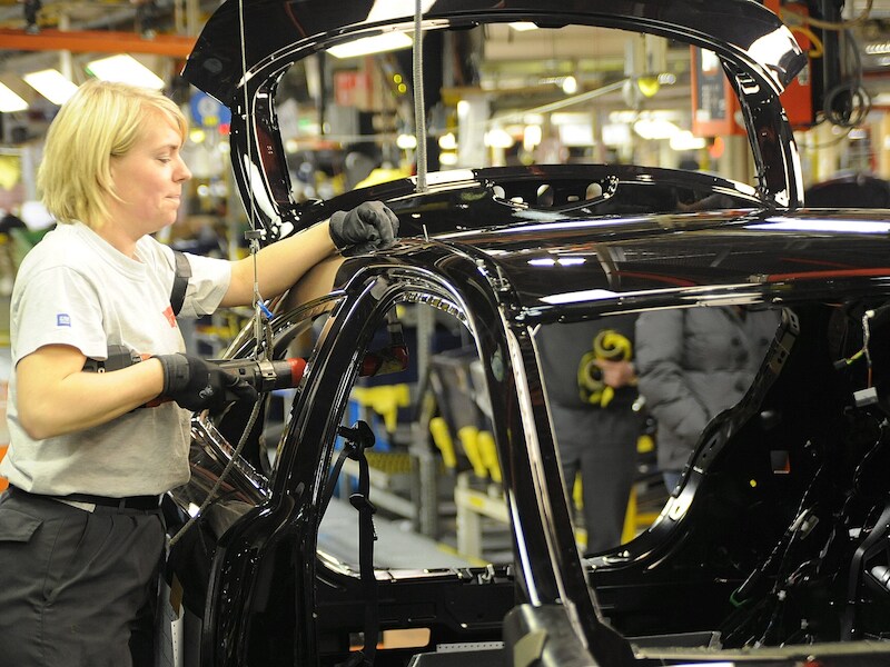 Opel Antwerpen in december 2010.