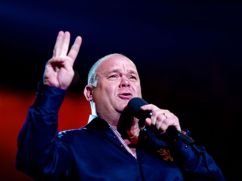 Paul de Leeuw trok ook even zelf van de joint.
