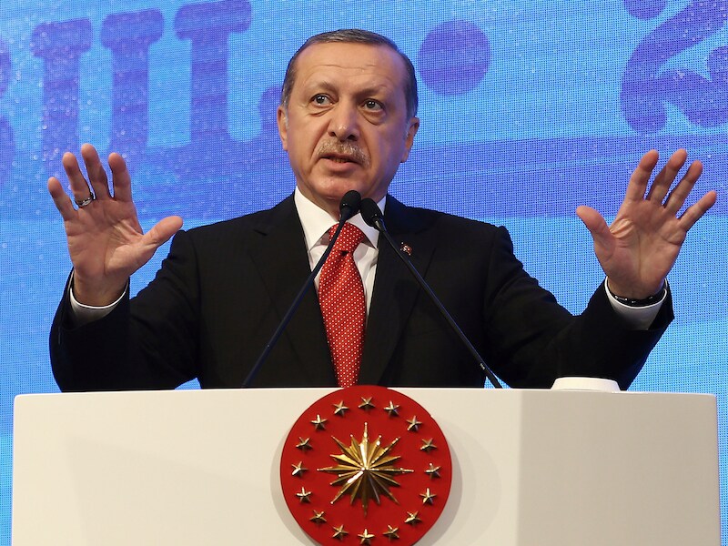 Turks president Erdogan.