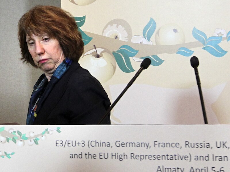 Catherine Ashton, Hoge Vertegenwoordiger van de Europese Unie voor Buitenlandse Zaken.